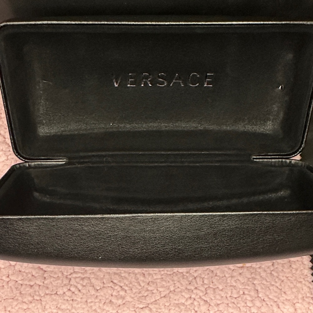 Versace Black Sunglasses Case and Accessory Set - Picture 2 of 2